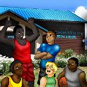 Image From Family Matters  The A-list guys, Kololo Asasopo, Mariano Rodrigo, Chauncey Jackson, Jason, and Reggie Adams.