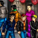 Image From Days of Destiny  Daniel, Jason, and Richard Liu at Chinese New Year in San Francisco.