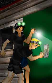 Jason and Daniel searching